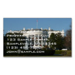 Christmas White House for Holidays Washington DC Business Card Magnet