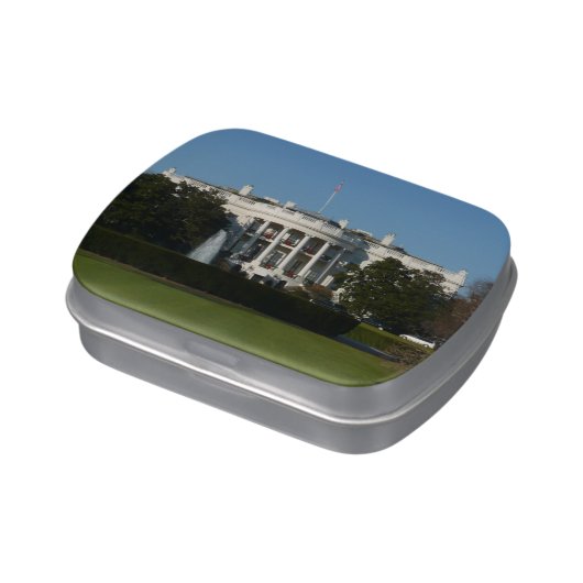 Christmas White House for Holidays Washington DC Candy Tin (Side)