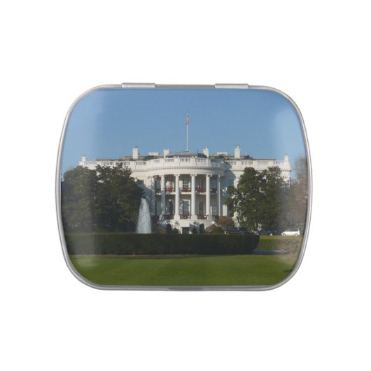 Christmas White House for Holidays Washington DC Candy Tin (Top)