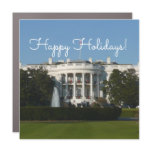 Christmas White House for Holidays Washington DC Car Magnet