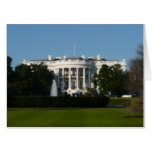 Christmas White House for Holidays Washington DC Card
