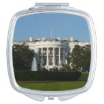 Christmas White House for Holidays Washington DC Compact Mirror