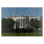 Christmas White House for Holidays Washington DC Cutting Board
