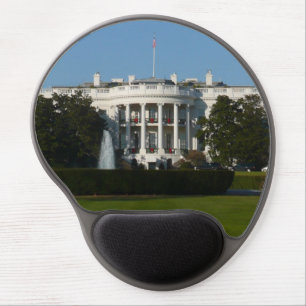Christmas White House for Holidays Washington DC Gel Mouse Pad