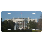 Christmas White House for Holidays Washington DC License Plate