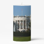 Christmas White House for Holidays Washington DC Pillar Candle