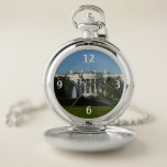 Christmas White House for Holidays Washington DC Pocket Watch