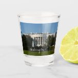 Christmas White House for Holidays Washington DC Shot Glass