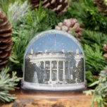Christmas White House for Holidays Washington DC Snow Globe