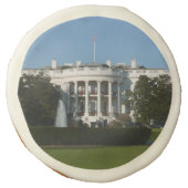 Christmas White House for Holidays Washington DC Sugar Cookie (Front)