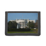 Christmas White House for Holidays Washington DC Trifold Wallet