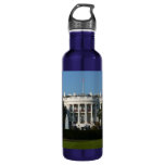 Christmas White House for Holidays Washington DC Water Bottle