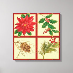 Christmas Window Canvas Print