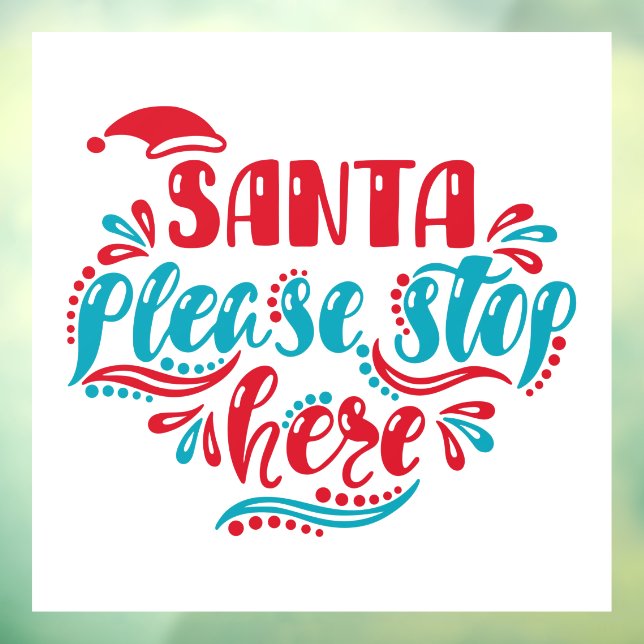 Christmas Window Cling (Sheet 3)