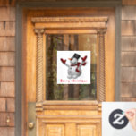 Christmas Window Cling Happy Snowman<br><div class="desc">Happy Snowman - Merry Christmas - Choose / Add Your Unique Text / Name / Color - Make Your Special Gift - Resize and move or remove and add elements / text with customization tool ! You can also transfer this designs to more than 1000 Zazzle products. Merry Christmas -...</div>
