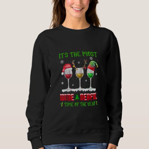Christmas Wine _ Funny Xmas Alcohol Pajama PJ Tops