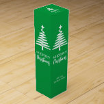 Christmas Wine Gift Box<br><div class="desc">Elevate your festive celebrations with our Merry Christmas Wine Gift Box – the perfect touch of elegance for the holiday season. This exquisite box is not just a gift; it's a cherished keepsake waiting to be personalized with your family's signature or names, adding a warm and personal touch. Make the...</div>