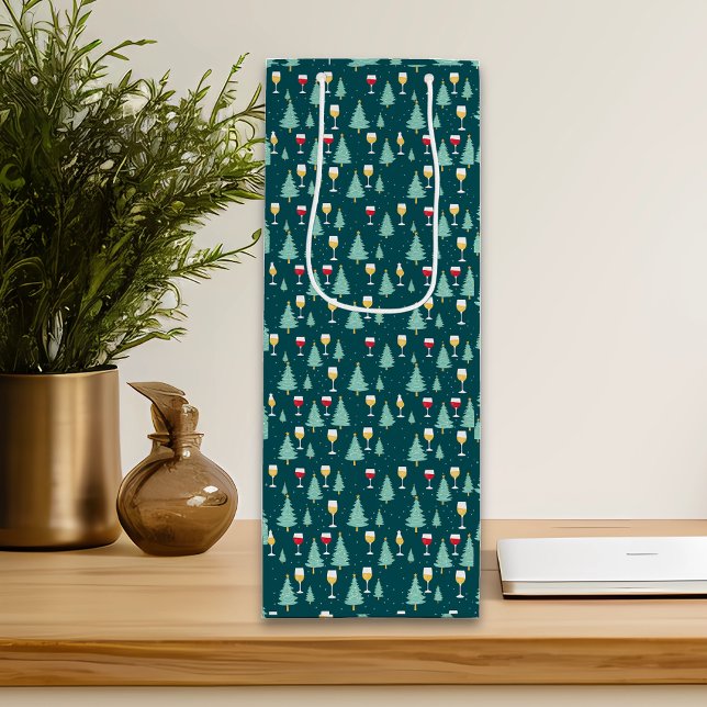 Christmas Wine Lover  Gift Bag (Creator Uploaded)