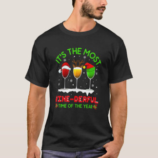 Christmas Wine Xmas Alcohol Pajama Pj Tops For Wom