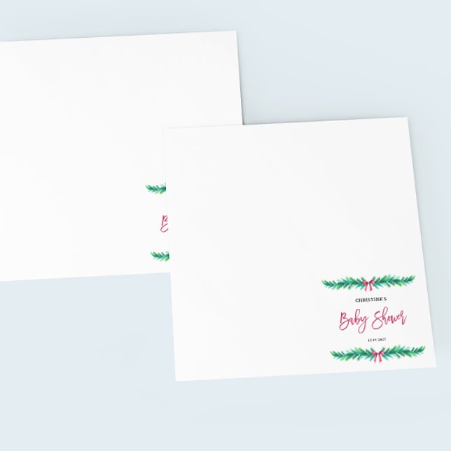 Christmas Winter Baby Shower  Napkins (Creator Uploaded)