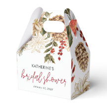 Christmas Winter Bridal Shower