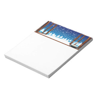 Christmas Winter Design Notepad