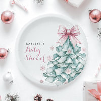 Christmas Winter Girl Baby Shower