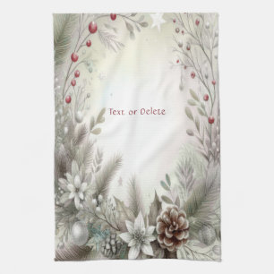 Christmas Winter Holiday Kitchen Towel