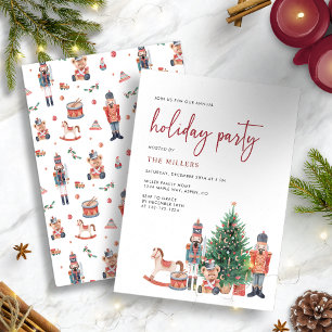 Christmas Winter Holiday Party Invitation