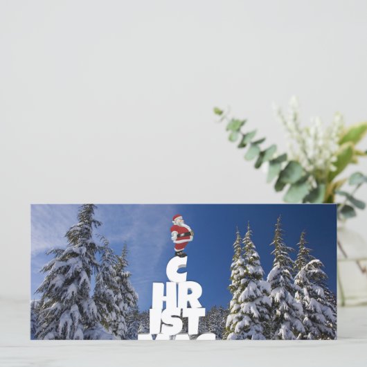 Christmas winter landscape (Standing Front)