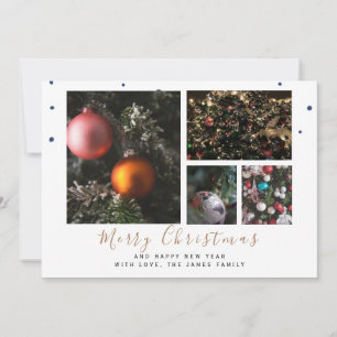 Christmas Winter Merry Christmas Happy New Year Ho Holiday Card