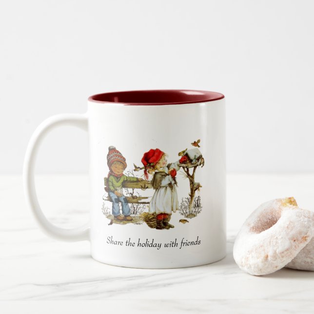 Christmas/Winter Mug (With Donut)