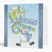 Christmas | Winter Scrapbooking Binder (Front/Inside)