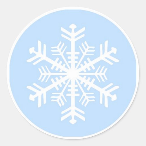 Christmas Winter Snowflake sticker