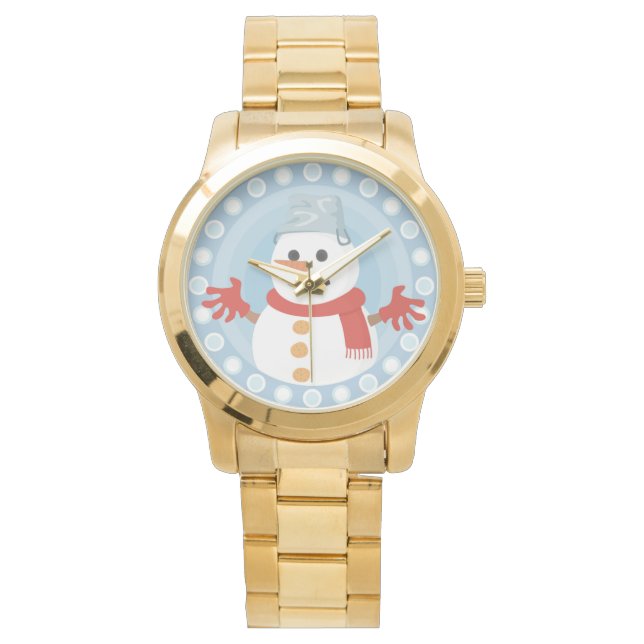 CHRISTMAS WINTER SNOWMAN WATCH (Front)