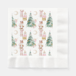 Christmas winter wonderland candy Nutcracker Napkins