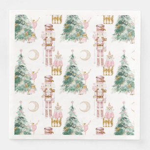 Christmas winter wonderland candy Nutcracker Paper Dinner Napkins