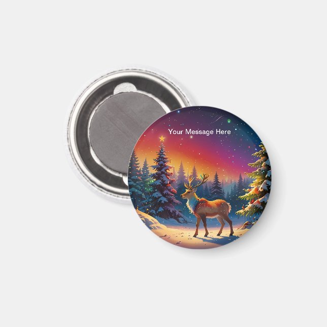 Christmas Winter Wonderland Holiday Season Magnet (Front/Back)