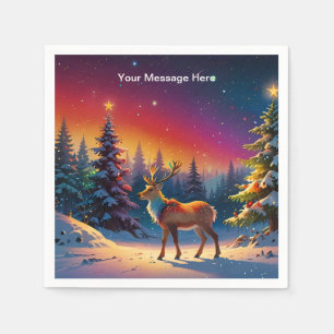 Christmas Winter Wonderland Holiday Season Napkins