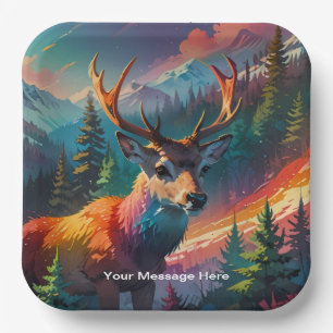 Christmas Winter Wonderland Holiday Season Paper Plates