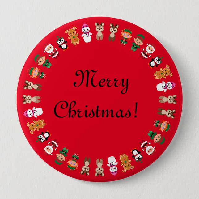Christmas wish Buttons (Front)