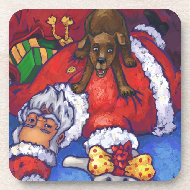 Christmas Wish Drink Coaster (Front)
