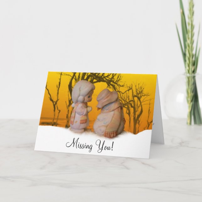 Christmas Wish Greeting Card (Front)