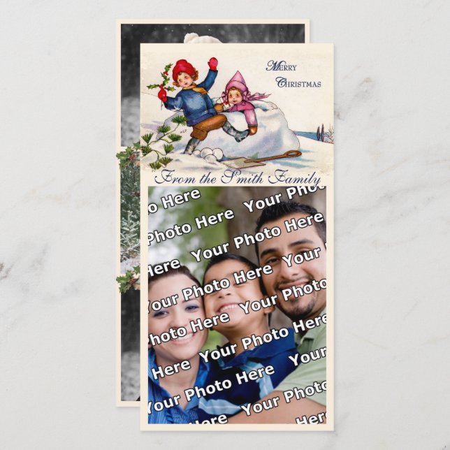 Christmas Wish Holiday Card (Front/Back)