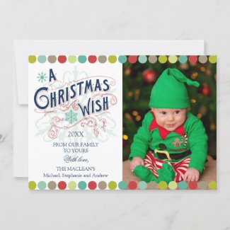 Christmas Wish Holiday Photo