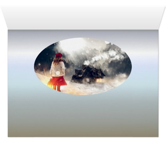 Christmas Wish Snow House (Inside Horizontal (Bottom))