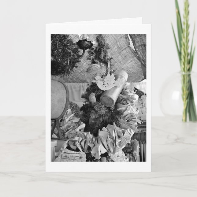 CHRISTMAS WISHES ACROSS MILES/MISSING YOU, TOO! HOLIDAY CARD (Front)