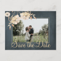 Christmas wishes and save the date wedding chic