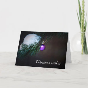 Christmas Wishes Filled with Love Holiday Card