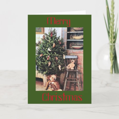 CHRISTMAS WISHES FOR FAMILY FRIENDS  HAPPINESS CARD